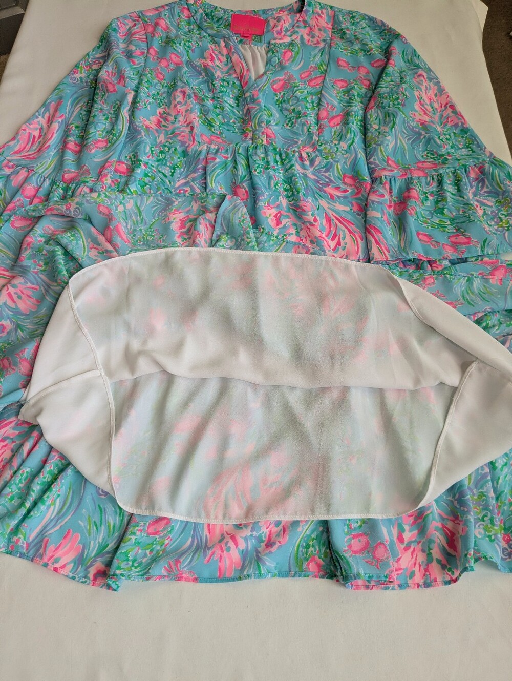 Lily Pulitzer Gabriel Dress Sz 10 - Picture 7 of 12